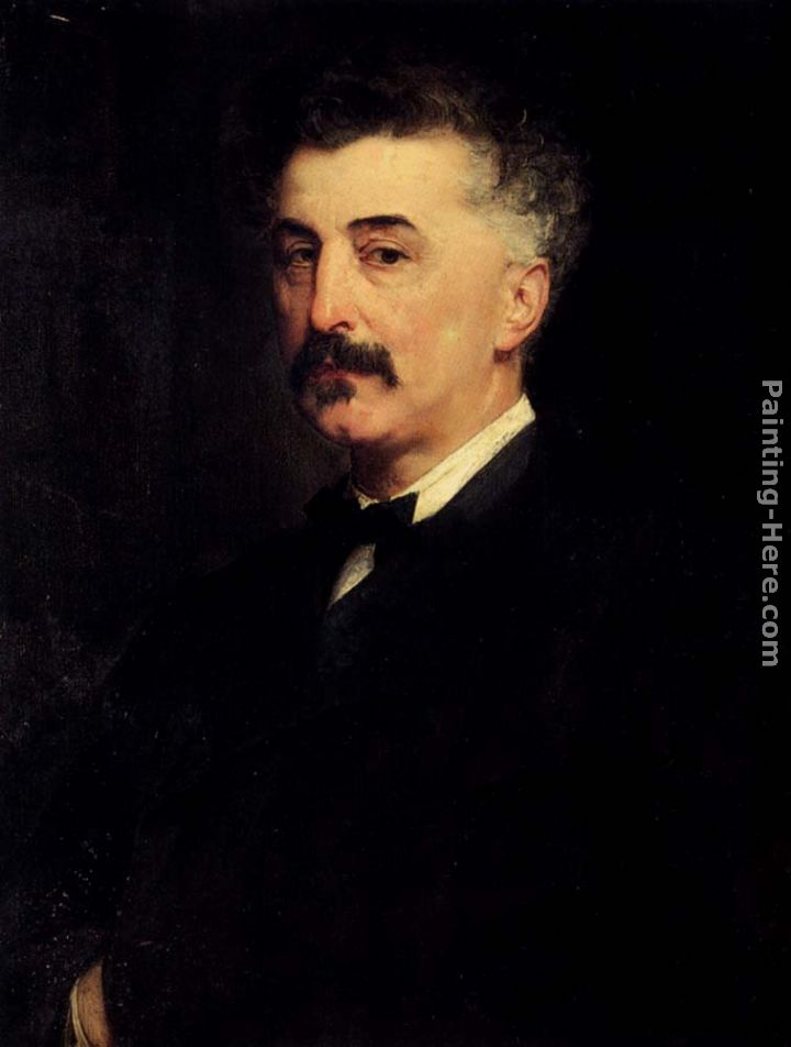Portrait of P. A. Chikhachev painting - Paul Jacques Aime Baudry Portrait of P. A. Chikhachev art painting